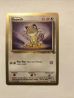 Pokemon TCG Meowth Fruit Roll Up Gold Bordered Promo 56/64