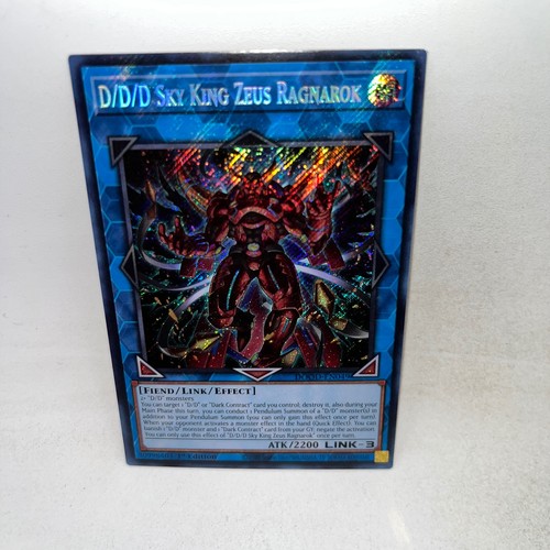 D/D/D Sky King Zeus Ragnarok DOOD-EN049 card