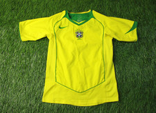 MAGLIA MAGLIA CALCIO SQUADRA BRASILE 2004-2006 HOME NIKE ORIGINALE YOUNG M