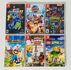 Nintendo Switch, 6 Game Bundle W/Mega Man, TMNT, Mario+Rabbids & More: Tested!
