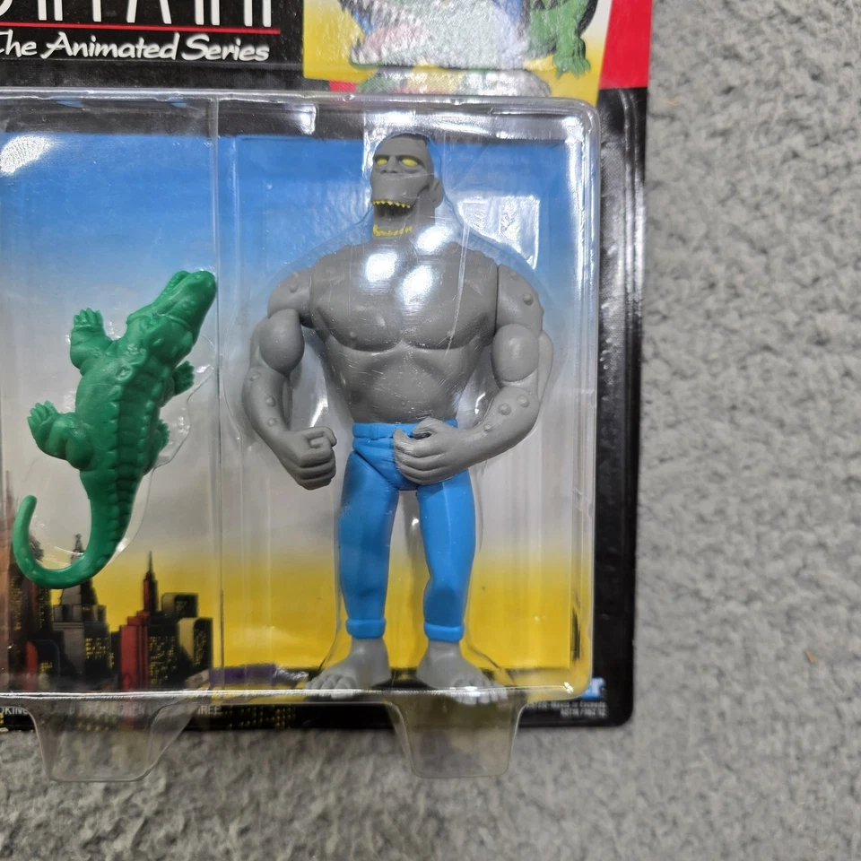 Figura de Batman serie animada KILLER CROC SIN USAR, EN CAJA 1992 cardada BTAS 325 Foto 2 de 4