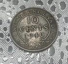 1940 Newfoundland 10 Cents — photo from another recent sale