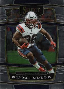 Rhamondre Stevenson 2021 Select Football - #75 - New England Patriots