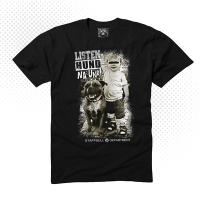 Staffordshire Bullterrier Staffbull Department Listenhund T-Shirt S,3XL,4XL,5XL