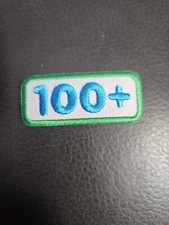 Girl Scout Cookie Rewards 100 Boxes Sold Iron On Patch/Badge