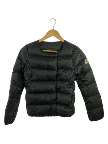 Pyrenex Down Jacket 36 Nylon Black Solid HW0061P0009WT2 Used