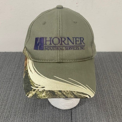 Mossy Oak Horner Industrial Services Baseballmütze Kappe Herren Einheitsgröße grün Tarnmuster