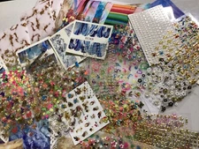 20 Nail Sticker Lot DIY