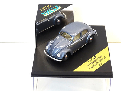 Vitesse 1:43 L154A VW Sedan Käfer Polarsilber Metallic 1955 Limited Edition Box