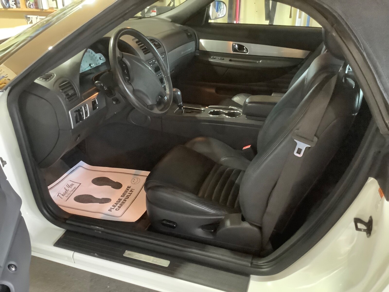 2002 Ford Thunderbird with hard top, 44,635km