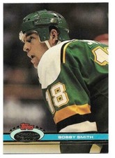 BOBBY SMITH 1991-92 STADIUM CLUB CARD NEAR MINT+ CONDITION
