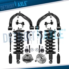 16pc Front Struts w/ Spring Assembly Control Arms Kit for QX56 Armada Titan 4WD