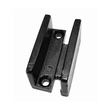 Adjustable Sliding Shower Door Bottom Guide Frameless Glass 5/16" to 3/4" thick