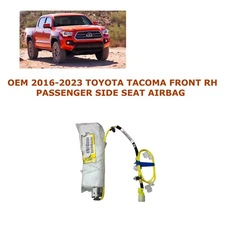2016 2017 2018 2019 2020 2021 2022 2023 Toyota Tacoma right side seat airbag