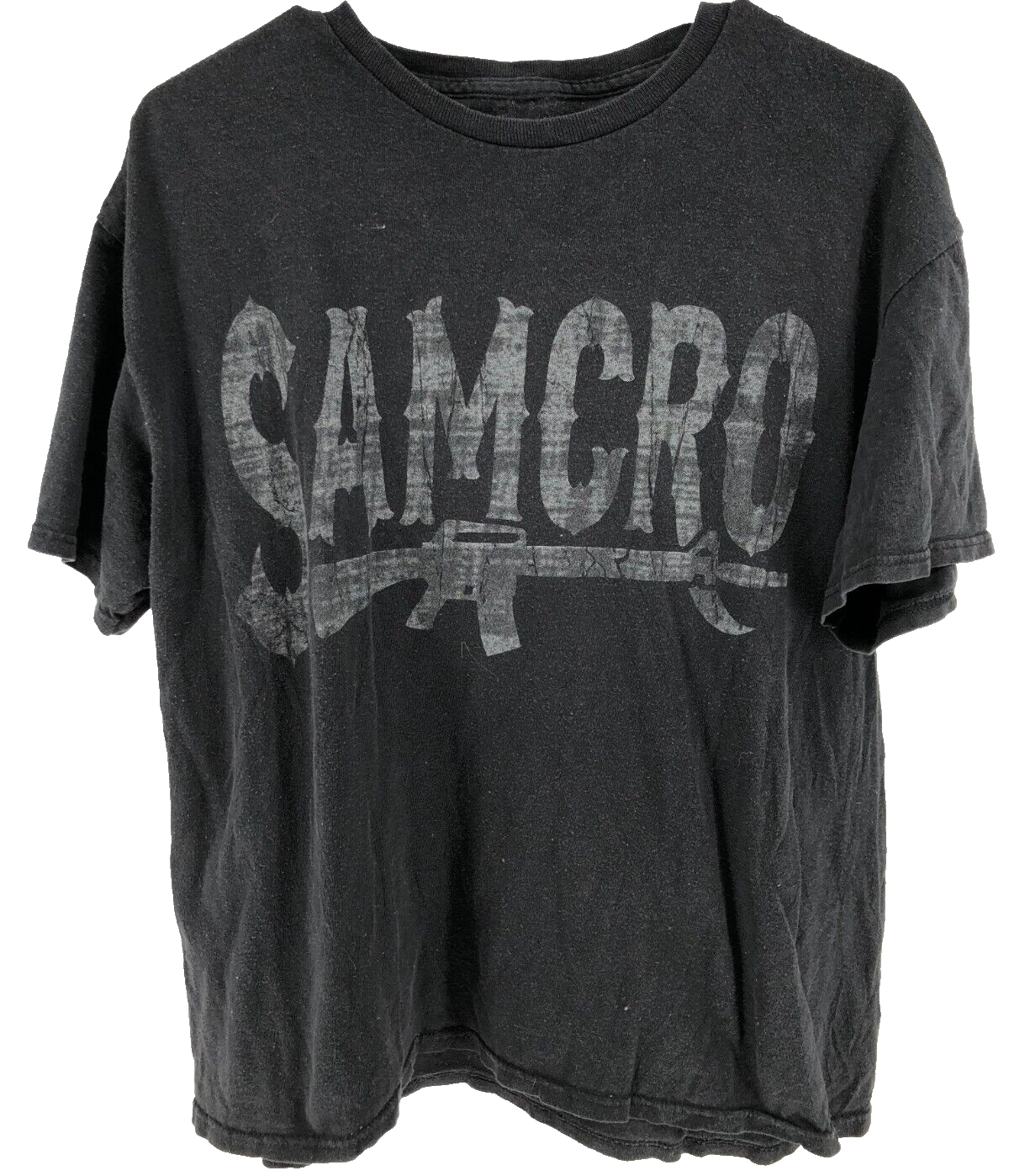Sons of Anarchy SAMCRO Motorcycle Biker T-Shirt Men's Size Large Black