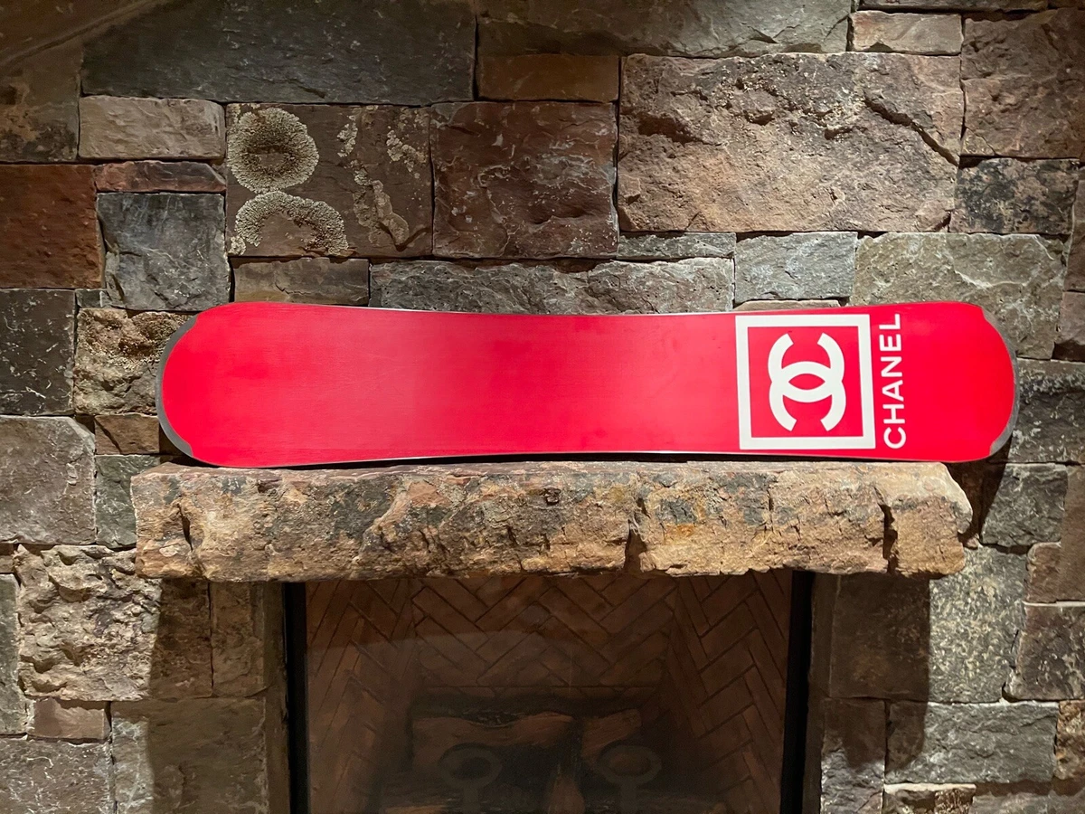 Chanel Red Sports Snowboard Tech Accessory Limited Edition 157 | eBay