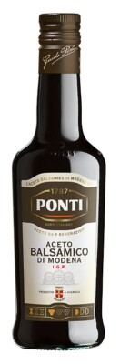 Aceto Balsamico Di Modena Igp Ponti Für Fleisch Käse Gemüse und Erdbeeren 500ml
