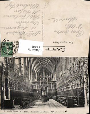 640648,Cathedrale d Albi Les Salles du Choeur France