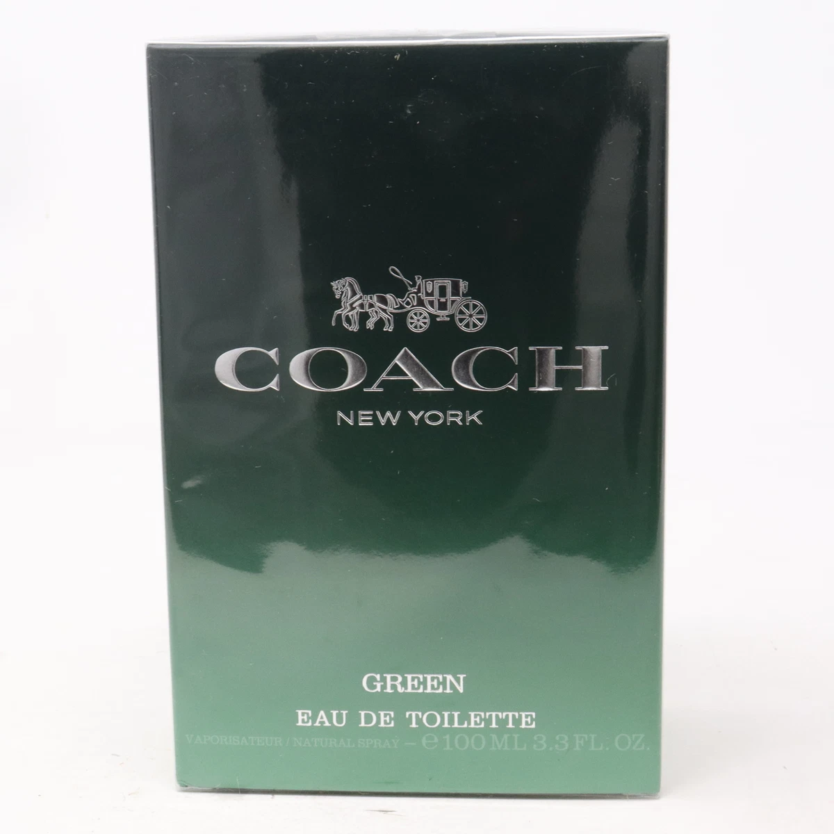 Coach Green by Coach Eau De Toilette 3.3oz 100ml Spray New With Box