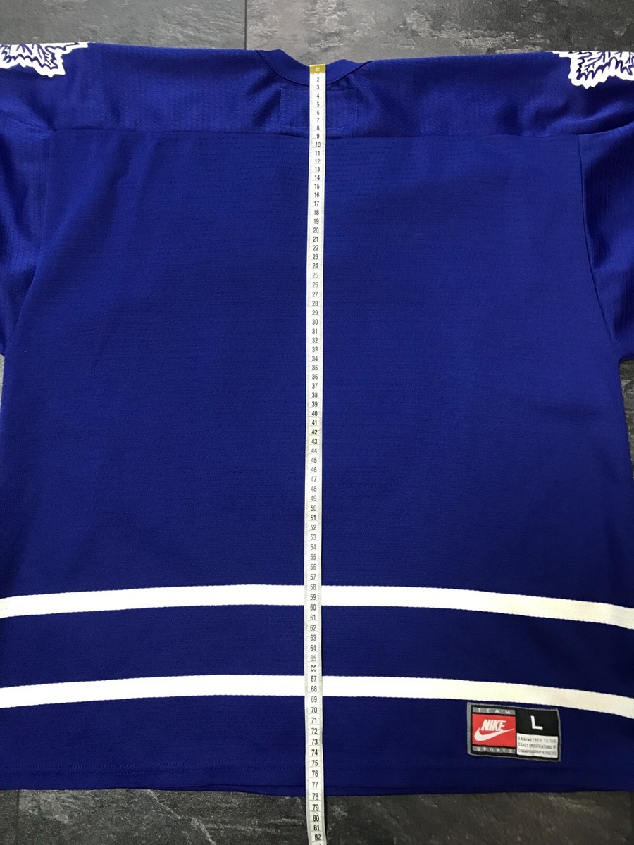 シャツ NHL NIKE TORONTO Hockey Shirt TORONTO MAPLE LEAFS HOCKEY SHIRT JERSEY NIKE sz L MEN WHITE