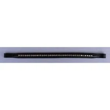 KL Select Red Barn Graphite Crystal Browband