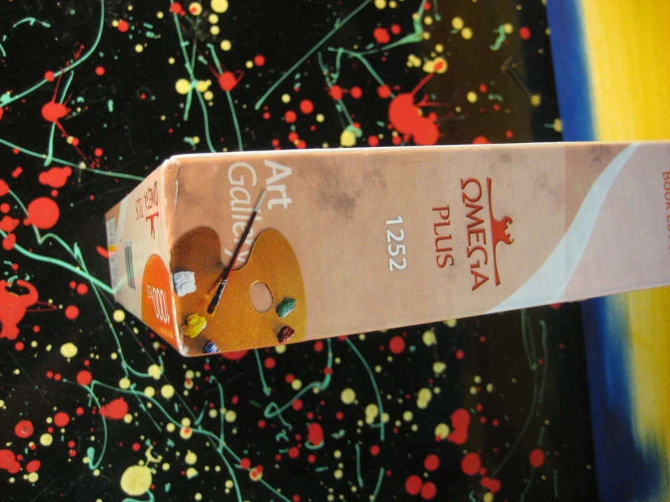 Rompecabezas Omega Plus 1252 "Amante de los libros" 1000 piezas alta calidad Foto 3 de 4