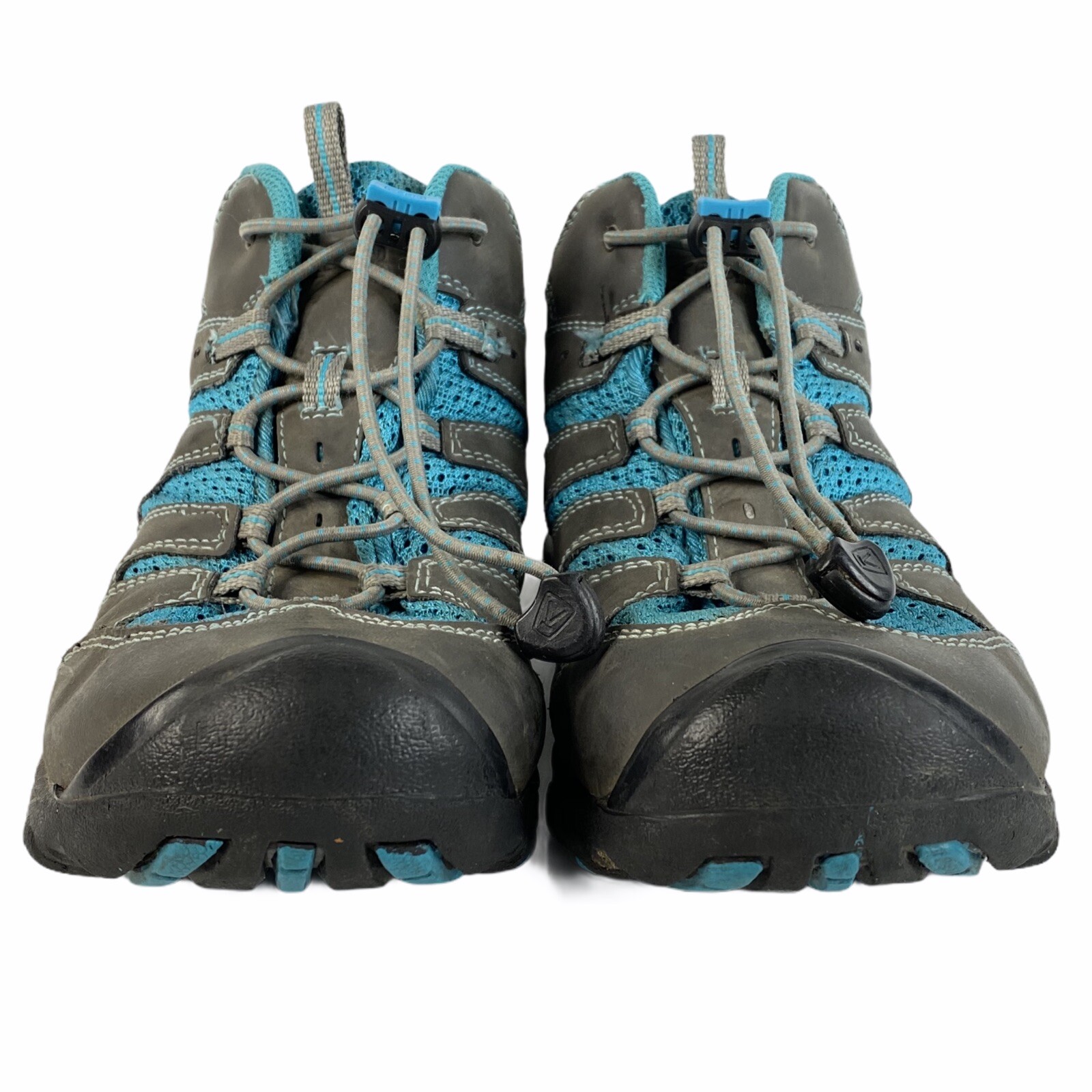 Scarpe stivali da trekking Keen Targhee II impermeabili metà grigio blu donna taglia 5 M