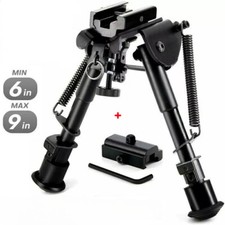 6Zoll Einstellbare Taktische Bipod Gewehr Zweibein Faltfeder f&uuml;r Jagd Luftgewehr