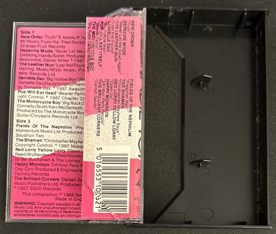 Melody Maker Indie Top 20 Cassette New Order Depeche Mode Leather Nun The Shamen - Image 3 of 4