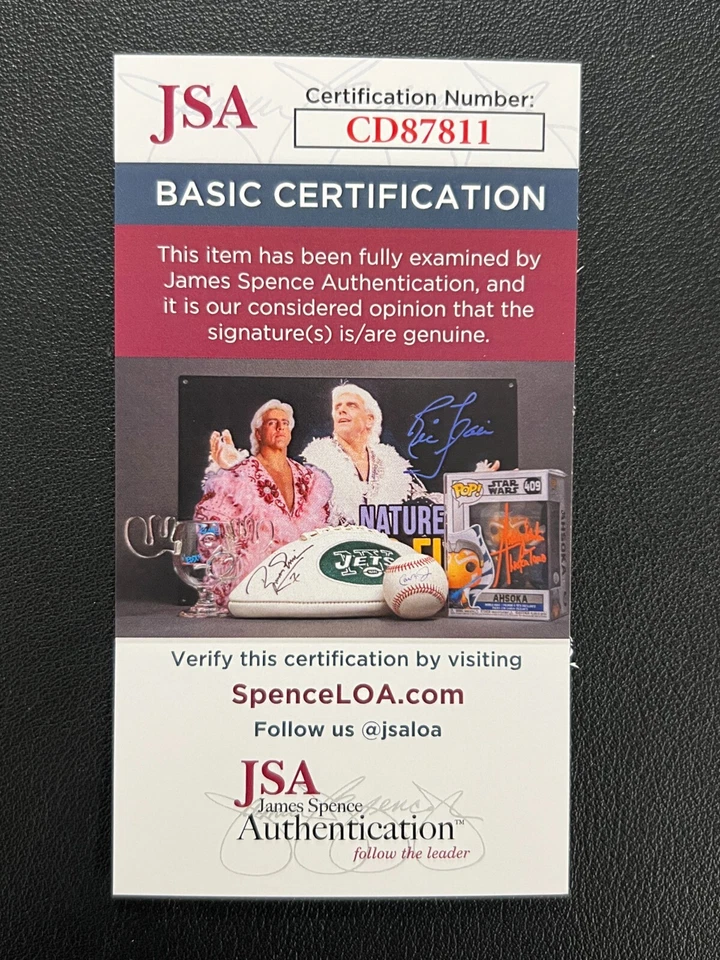 Fred Lynn Signed 8x10 Color Photo JSA w/COA MLB Boston Red Sox '75 AL MVP/ROY! - Image 4 of 4