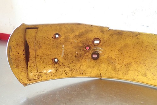 Puch 175 125 MX GS rear fender mud guard - Picture 10 of 11