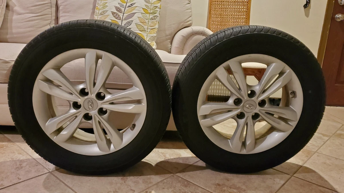 225 60 17 used tires w/rings