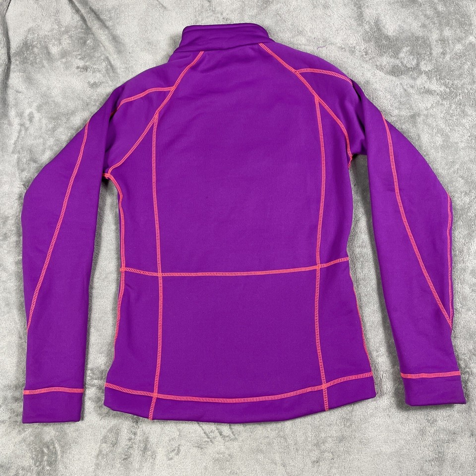 Avalanche Sweater Women’s Medium Purple 1/4 Zip Base Layer Wicking