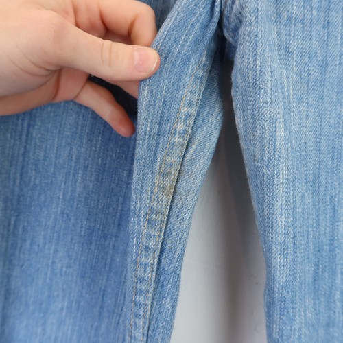 Vintage 70s Levi's Bell Bottoms Denim Jeans 666 Size 33 - Picture 5 of 10