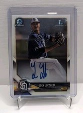 2018 Bowman Chrome Prospect Auto Joey Lucchesi #BCPA-JL Rookie Auto RC