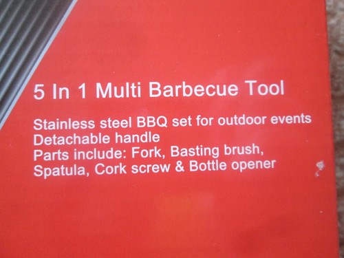 snap on 5 in 1 barbecue new premium tool - Picture 5 of 15