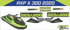 SEADOO RXP X 300 2020 Graphics / Decal / Sticker Kit CUSTOM GREEN