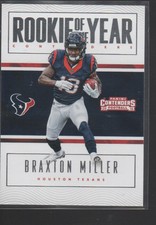 BRAXTON MILLER 2016 PANINI CONTENDERS ROOKIE OF THE YEAR CONTENDERS  #15