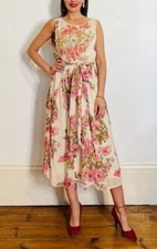 Stunning Embellished  Dress With Floral Design