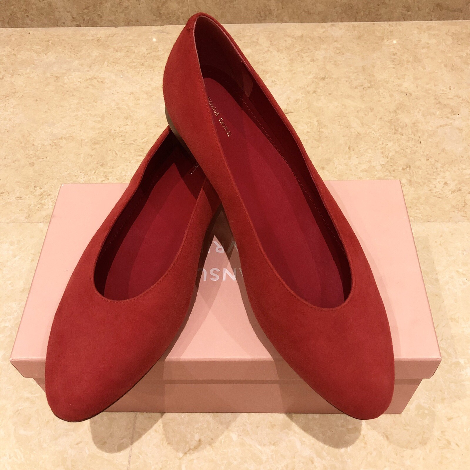 mansur gavriel ballerina flat