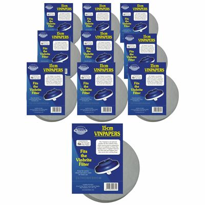 10x Harris VinPapers 15cm Weinfilterpapiere