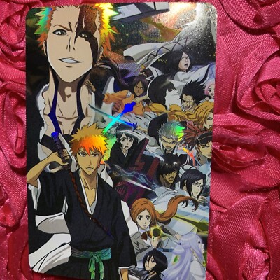Ichigo Kurosaki Bleach Group Collection Goddess Story Anime Waifu Foil Girl Card