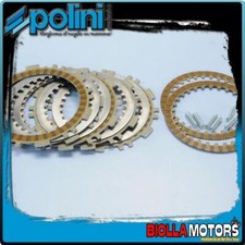 230.0019 KIT SERIE DISCHI FRIZIONE POLINI YAMAHA TMAX 500 Iniezione (08/11)