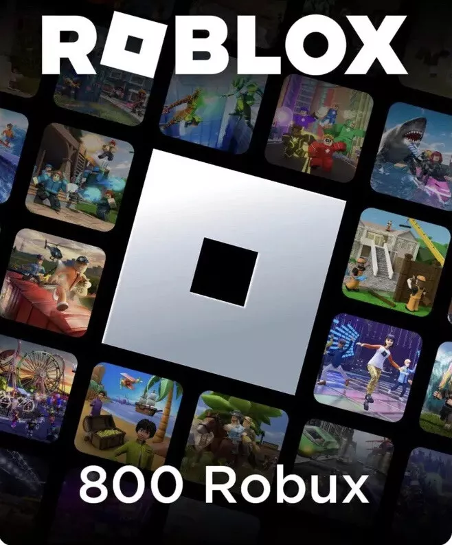 Roblox Robux Code Global Region for 800 Robux 2200 Robux 4500