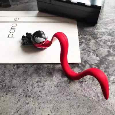 Venom USB Cable Wire Holder Car Decor Motorcycle Cable Car Toy Decorative