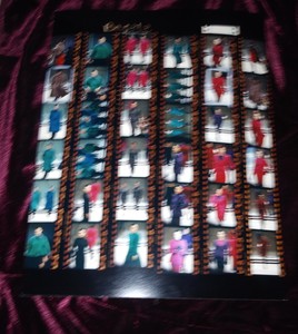 BASILE Fashion Week Show Contact Sheet Models on Catwalk 1988
