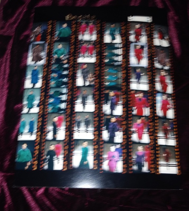 BASILE Fashion Week Show Contact Sheet Models on Catwalk 1988
