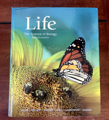 Life The Science of Biology 第12版 Life: The Science of Biology 12th Edition Hardcover | eBay UK
