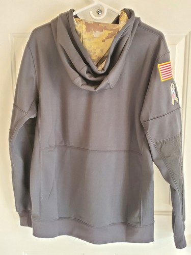 AUTHENTIC Nike Seattle Seahawks Men's NFL Salute to Service Hoodie - Medium - Picture 2 of 3