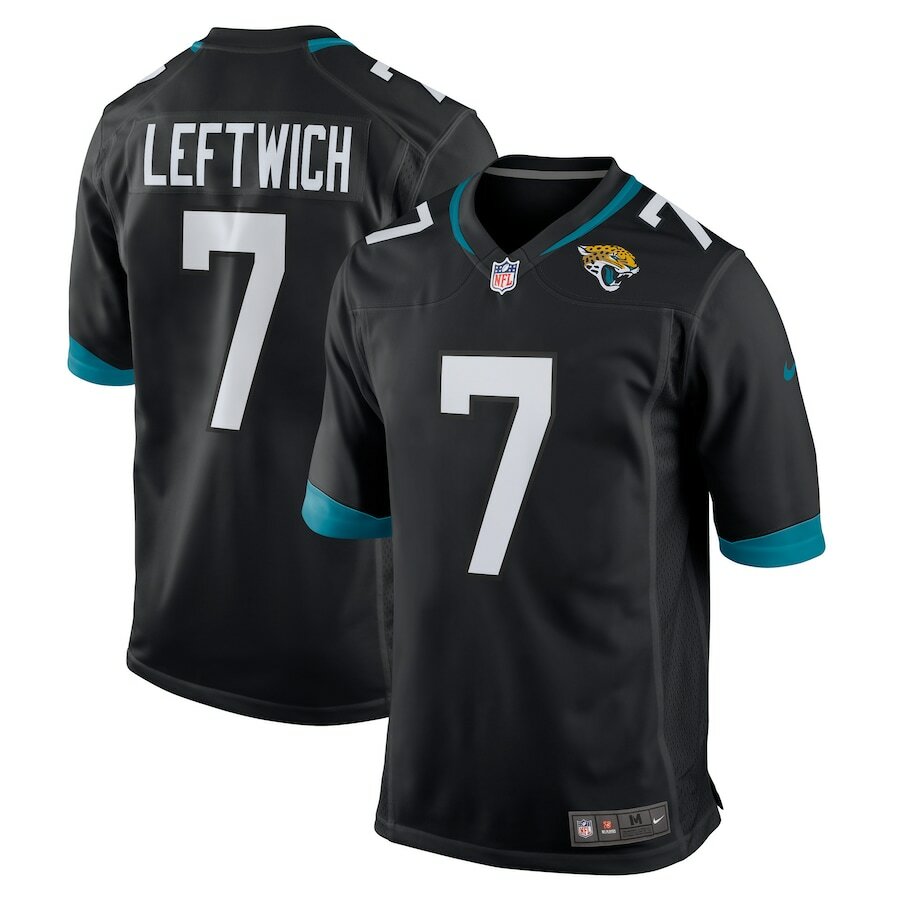 Jacksonville Jaguars Byron Leftwich #7 Nike Men's Black NFL